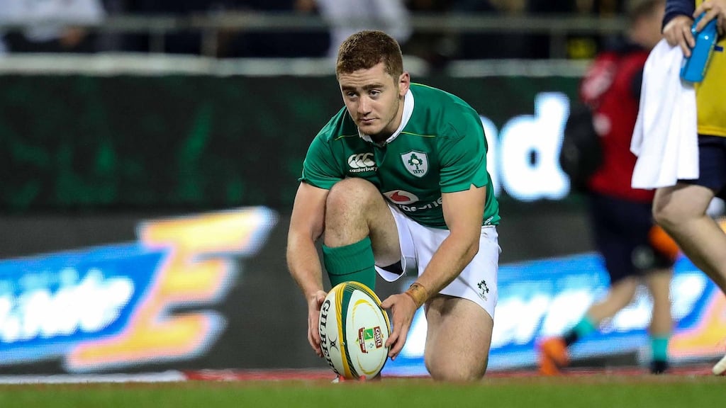 Paddy Jackson: composed performance at number 10 against the Springboks. Photograph: Billy Stickland/Inpho