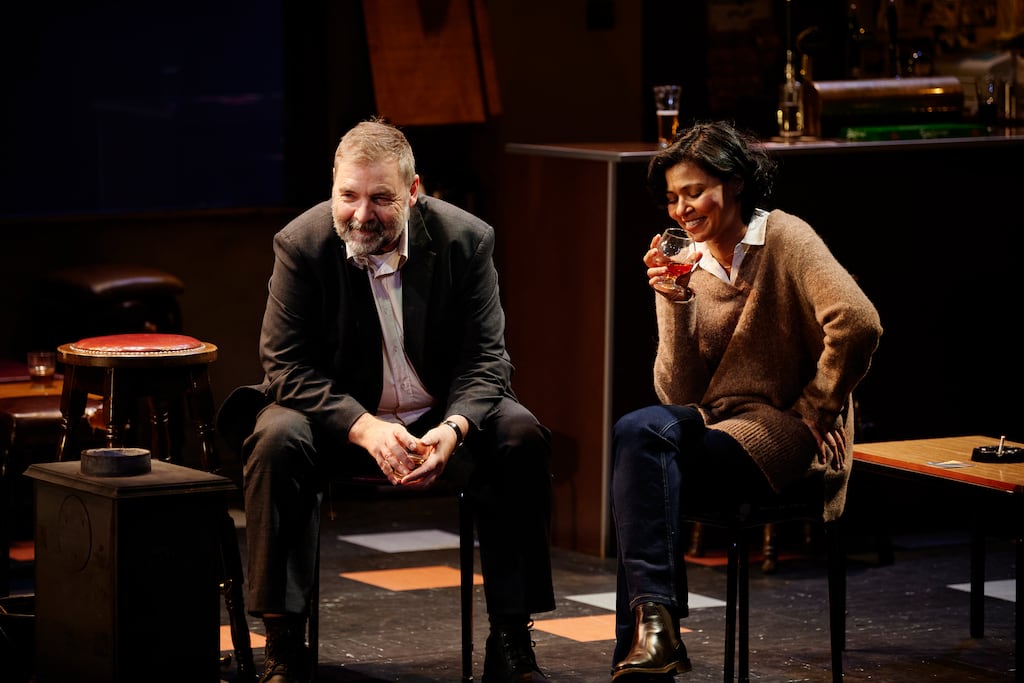 Brendan Coyle and Jolly Abraham in Conor McPherson’s The Weir at the Abbey Theatre, which was directed by Caitríona McLaughlin this year. Photograph: Ros Kavanagh
