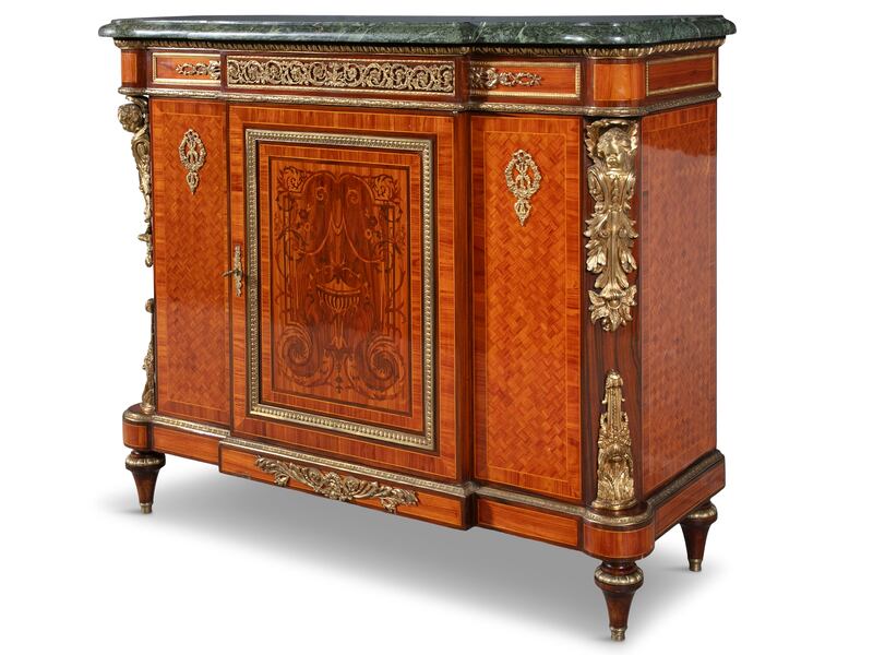 Marble topped credenza, €2,000-€4,000