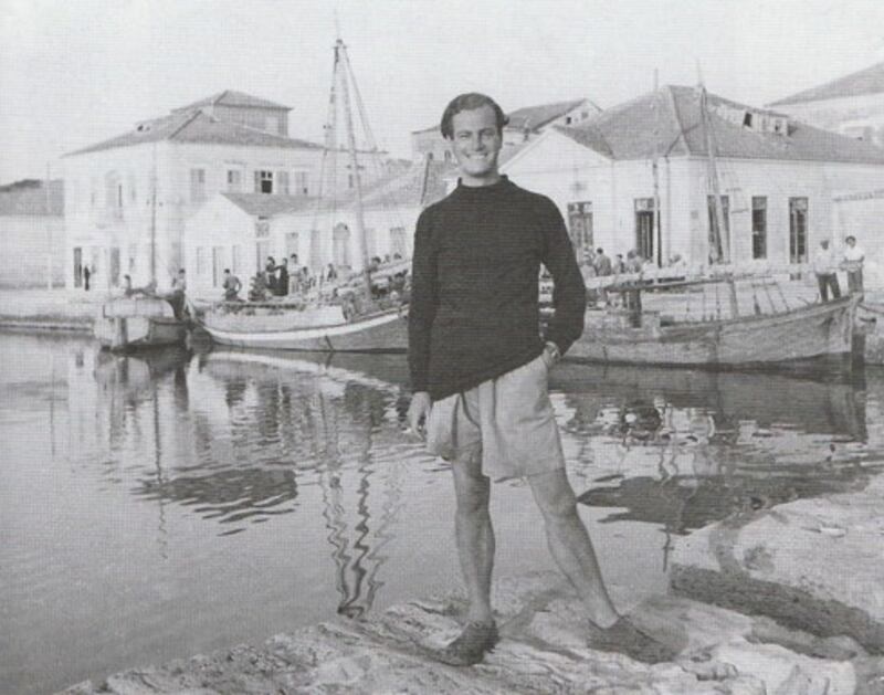 Patrick Leigh Fermor in Ithaca, 1946