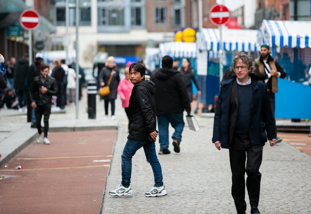 Moore Street, Dublin. A 'significant compensation package' is required from Hammerson plc for the Moore Street traders impacted by the property giant’s €500m regeneration plan for the capital, according to a planning consultant. Photograph: Gareth Chaney/Collins Photos