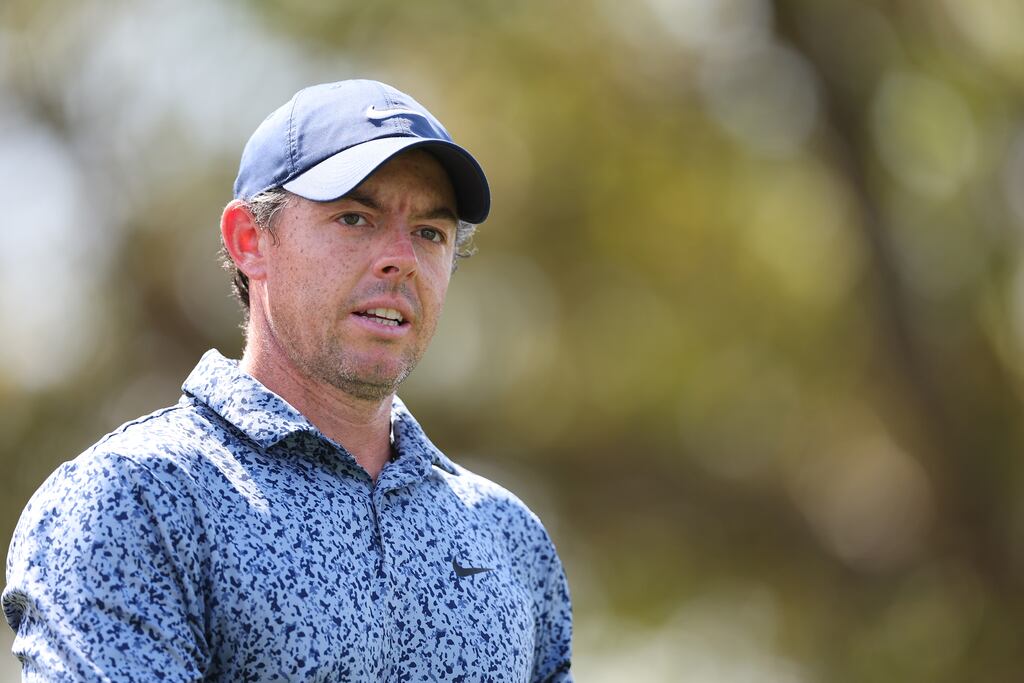 Rory McIlroy finished in a tie for second in the Arnold Palmer Invitational at Bay Hill Golf. Photograph: Michael Reaves/Getty Images