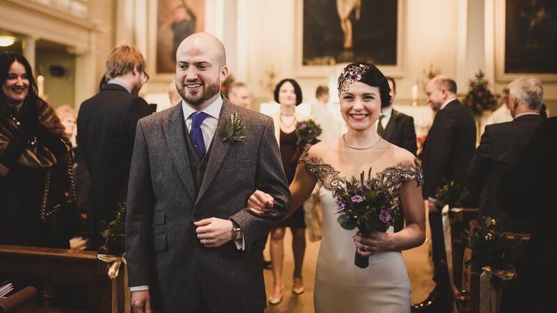 Steve Herlihy and Aleksandra Nelia. Photograph: Tomasz Kornas