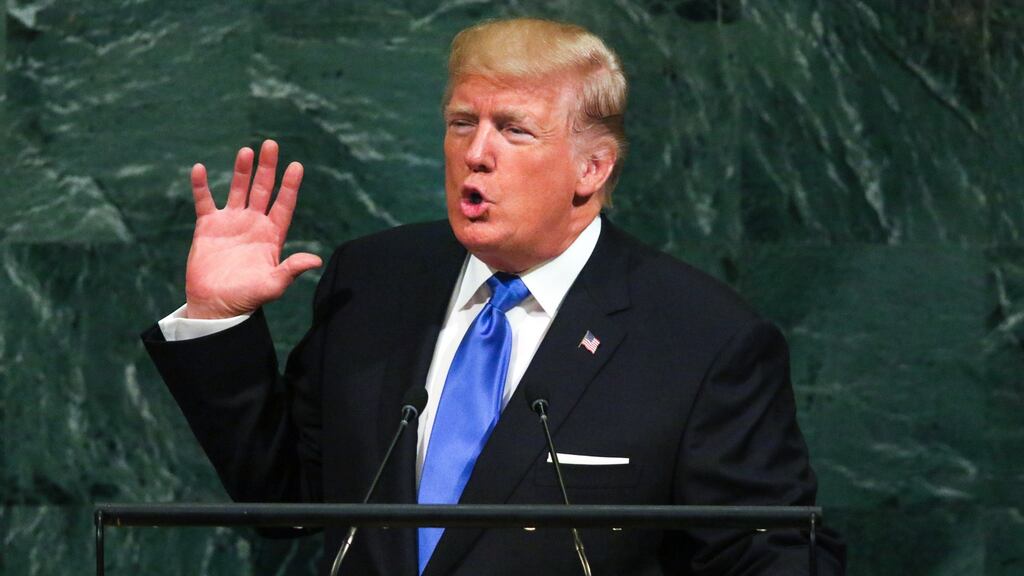 President Donald Trump: he has repeatedly claimed on social media that the courses are among the best in the US