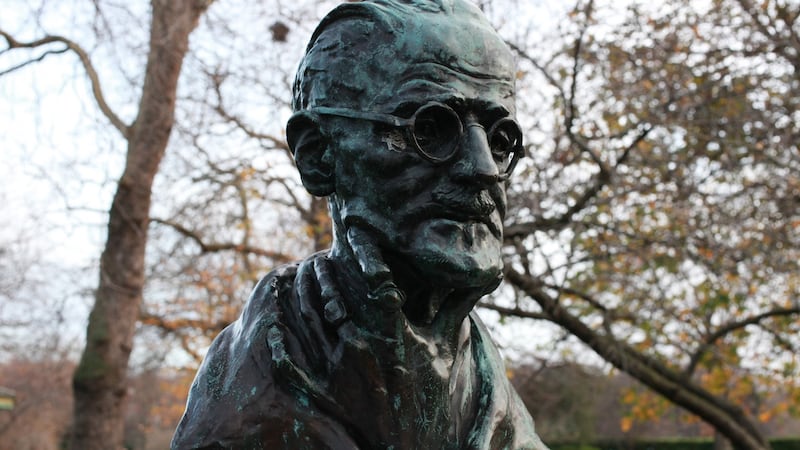 A bust of James Joyce in St Stephen’s Green, Dublin. Photograph: Amy T Zielinski/Getty Images