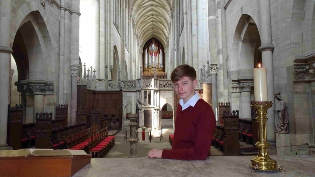 Sebastian Heindl: senior section winner of 2017’s Northern Ireland International Organ Competition