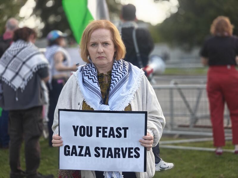 Ruth Coppinger described the situation in Gaza as 'US-funded genocide'. Photograph: Órla Ryan