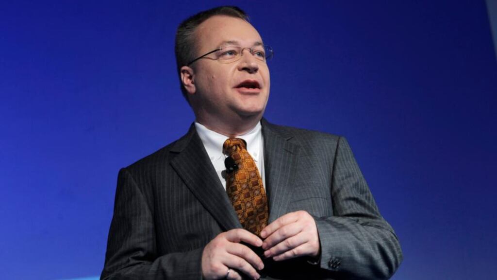 Nokia chief executive Stephen Elop recently signalled that there would be no u-turn on its deal with Microsoft, and that the firm had made a “clear committment” to the Windows platform. Photograph: Anindito Mukherjee/Reuters
