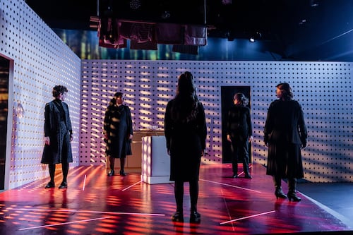 Bán, at Dublin Theatre Festival, is a brave, brilliantly acted ensemble piece