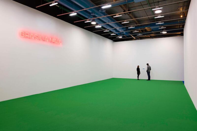 Dominique Gonzalez-Foerster’sBrasilia Hall (1998). Courtesy the artist and Esther Schipper, Berlin