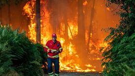 Thousands flee fires across Europe as UK braces for up to 40-degree heat