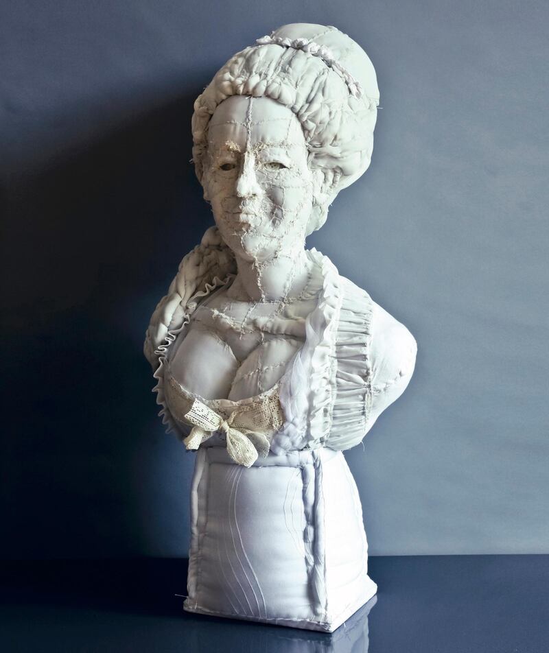 Anne Valérie Dupond’s 2018 sculpture, Lady Louisa Conolly