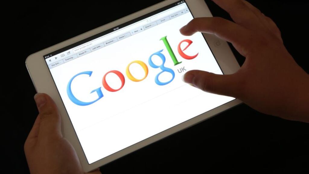 Internet giant Google celebrates its 15th birthday today. Photograph: Chris Radburn/PA