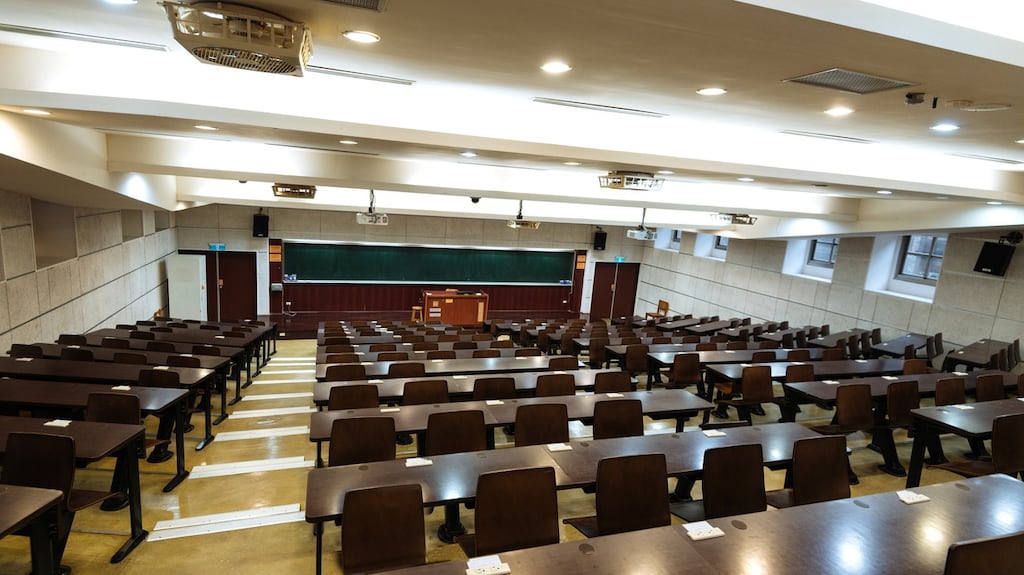 Several universities have reported lower levels of student engagement and attendance at lectures this year. Photograph: iStock