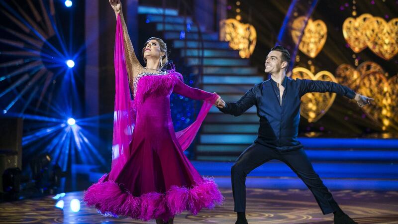 Erin McGregor and Ryan McShane: routine moves judge Julian Benson to tears. Photograph: Kyrna O’Brien/RTE