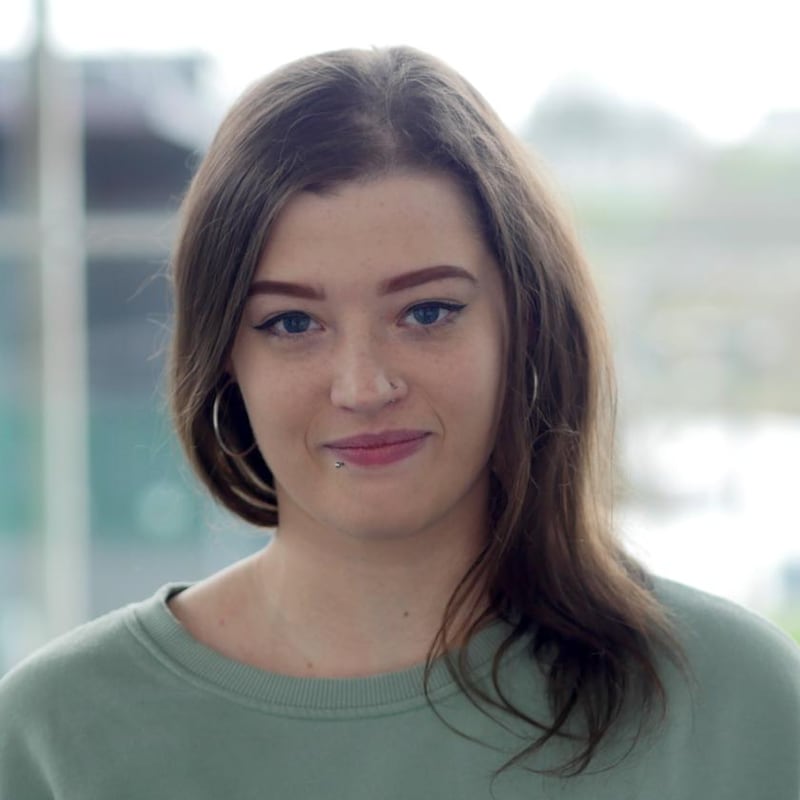 Caragh Maxwell: who will love us if we don’t love ourselves? Photograph: Róisín Loughrey