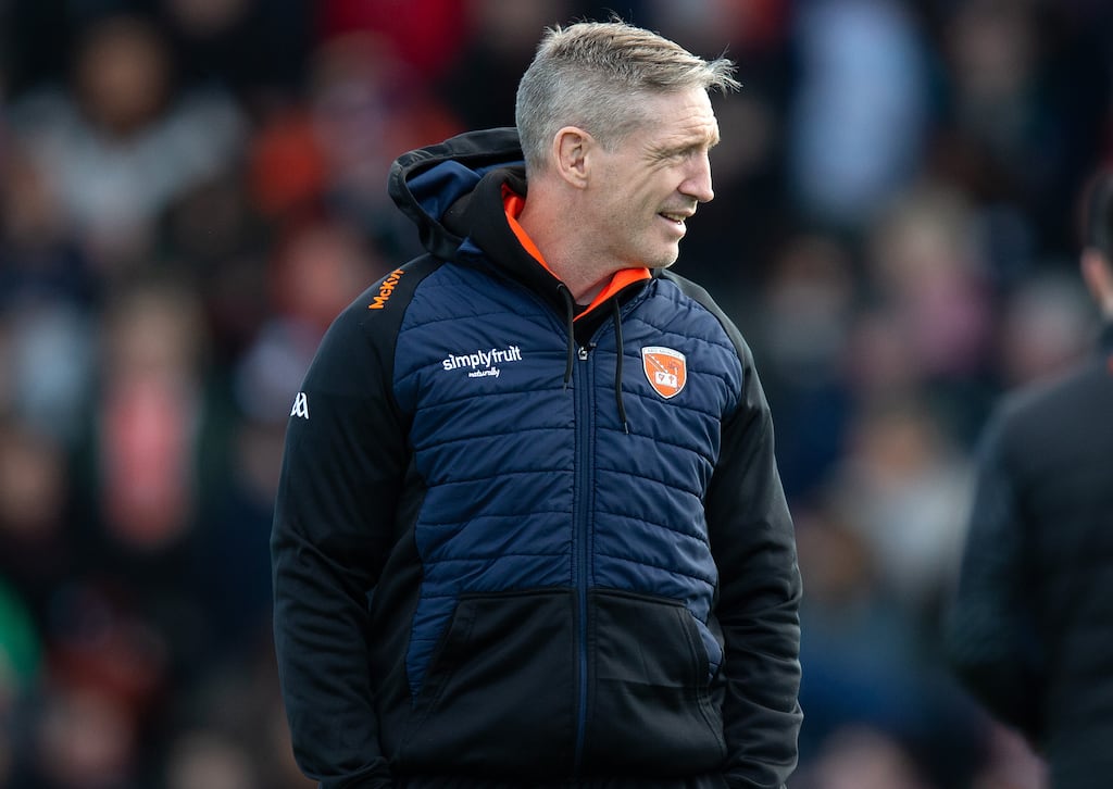 Armagh manager Kieran McGeeney: The Mullaghbawn man has an unbroken record of senior intercounty championship involvement since 1992. Photograph: Leah Scholes/Inpho