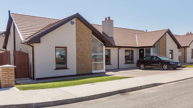 Brian Gleeson Property is quoting a price of € 220,000 for this two-bed bungalow at Abbey Gardens in Dungarvan.