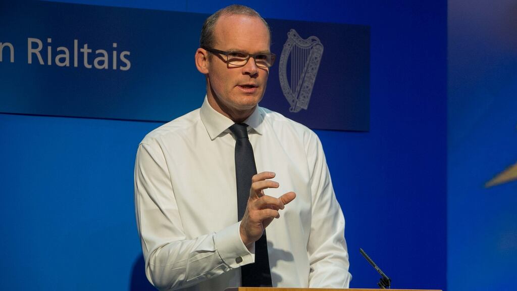 Minister for Housing Simon Coveney: said capital contribution agreed by the Government for Irish Water this year was €184 million. Photo: Gareth Chaney Collins
