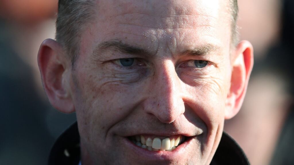 Trainer of Jer’s Girl Gavin Cromwell. Photograph: Inpho