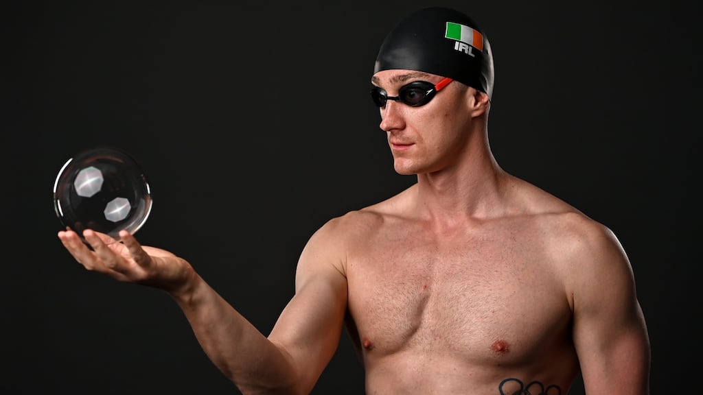 Shane Ryan  at the Sport Ireland Institute. Photograph: Seb Daly/Sportsfile