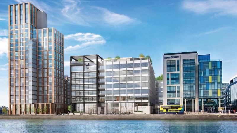 Capital Dock on Sir John Rogerson’s Quay, Dublin 2