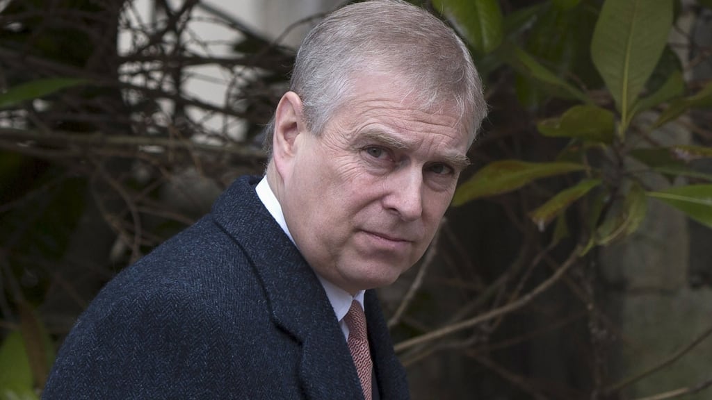 Prince Andrew's friendship with the disgraced Jeffrey Epstein caused alarm bells to clang at Buckingham Palace. Photograph: PA