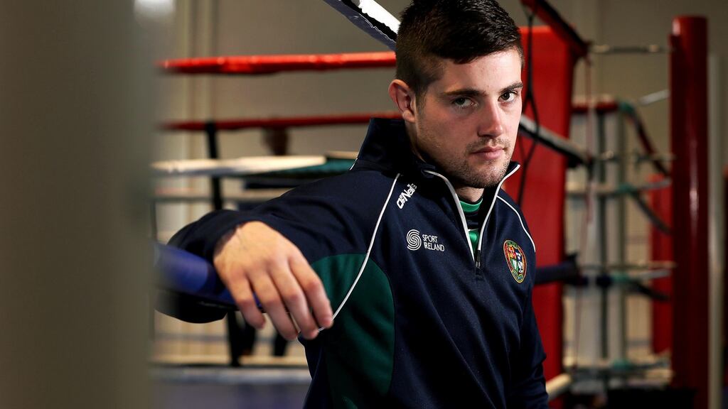 Joe Ward goes into Friday’s semi-final with a bronze medal already secured. Photograph: Inpho