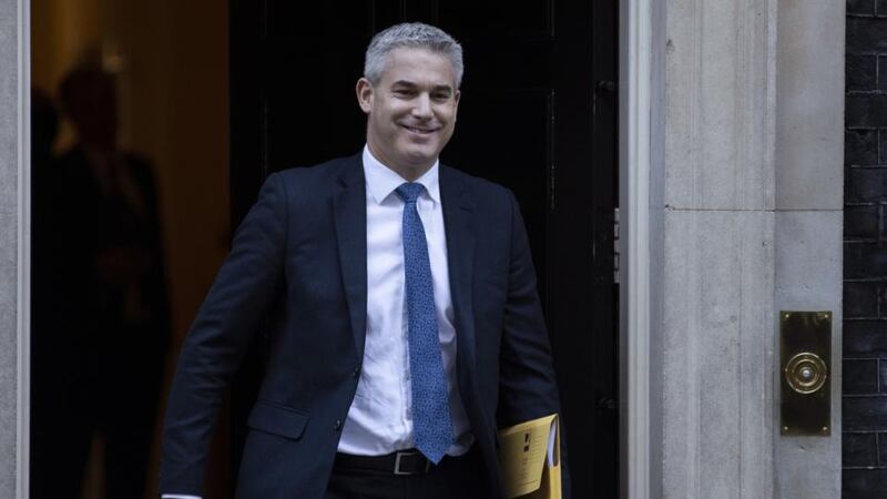 British Brexit secretary Stephen Barclay has said the British government would accept an amendment from a Tory MP aimed at limiting the duration of the backstop Photograph: Dan Kitwood/Getty Images