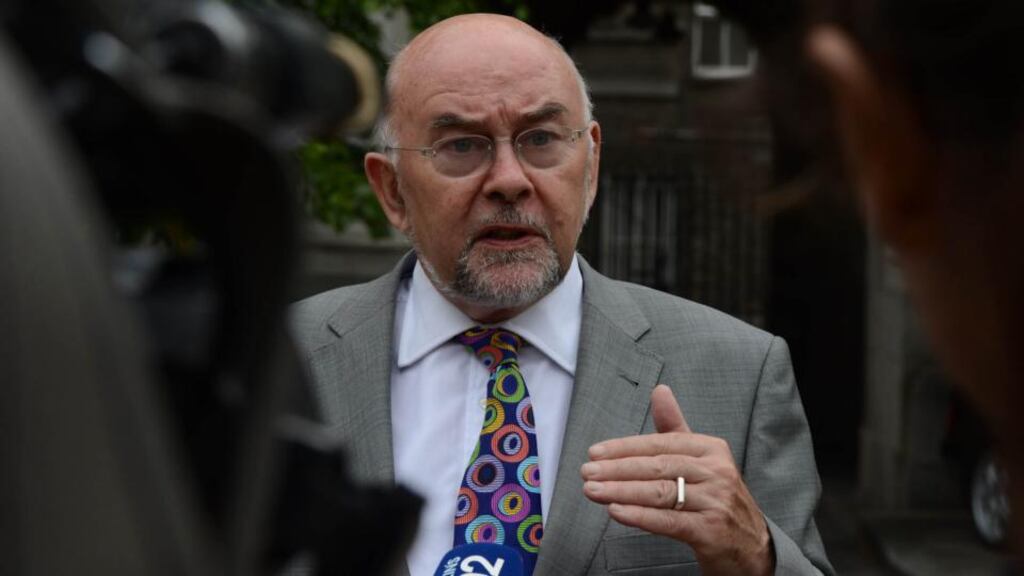 Minister for Education Ruairí Quinn: “For the first time we see the concerns around the high-stakes nature of the points system and the Leaving Certificate being addressed in a coherent way across both second and third level.” Photograph: Cyril Byrne/The Irish Times