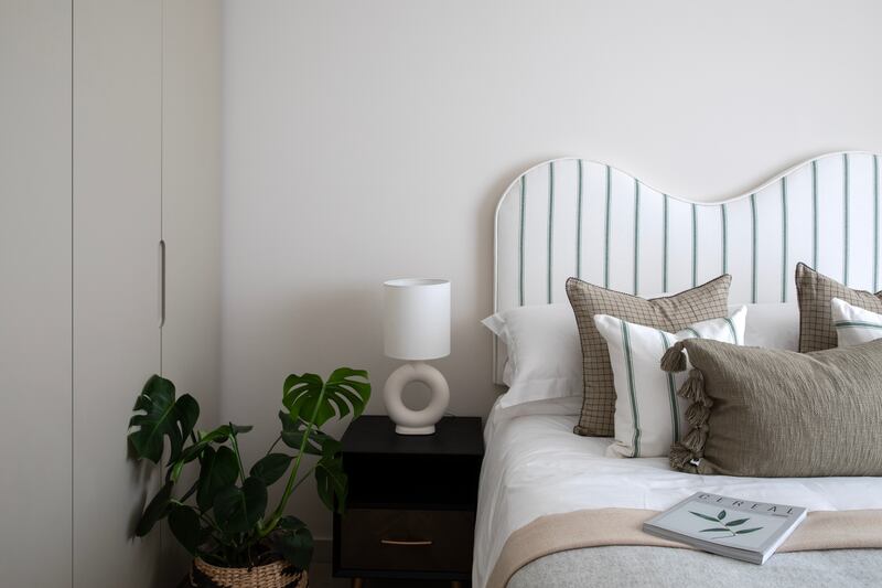 Many people find that downsizing earlier in life has several benefits. Bedroom by Optimise Design. Photograph: Ruth Maria Murphy