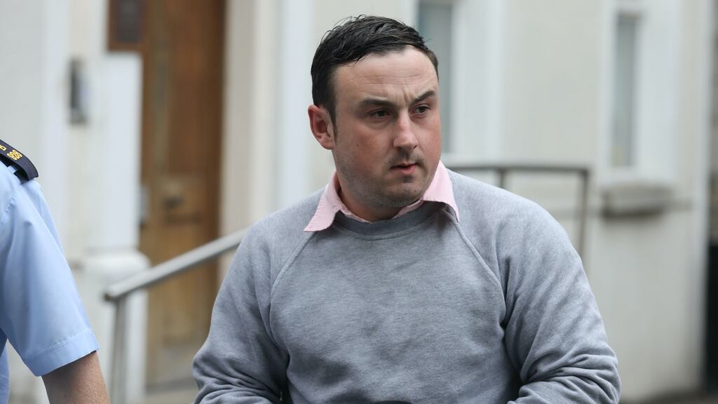 Aaron Brady was found guilty of the capital murder of Det Garda Adrian Donohoe. Photograph: Collins Courts