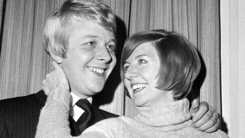 Cilla Balck with wer then fiance Bobby Willis, in 1969. File photograph: AP