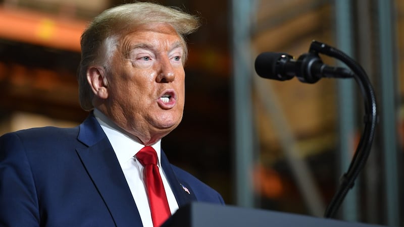An escalation of rhetoric between US president Donald Trump and China over the coronavirus pandemic  sparks concerns over a trade deal between the two nations. Photograph: Mandel Ngan/AFP Getty Images