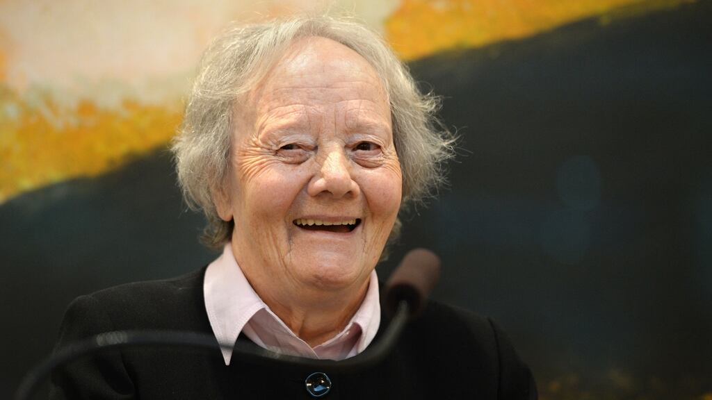 Sr Consilio, founder of Cuan Mhuire, which provides addiction treatment services and residential rehabilitation to some 3,000 people a year. Photograph: Dara Mac Dónaill