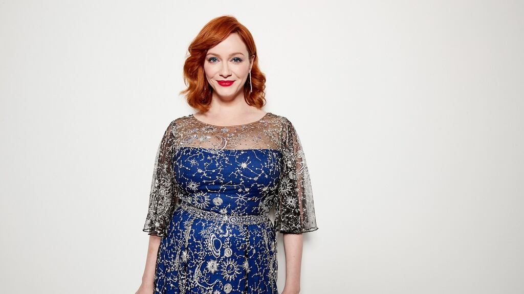 Christina Hendricks: ‘I wouldn’t consider being a model as being a hostage’. Photograph: Rich Fury/Getty Images for LG V40 ThinQ