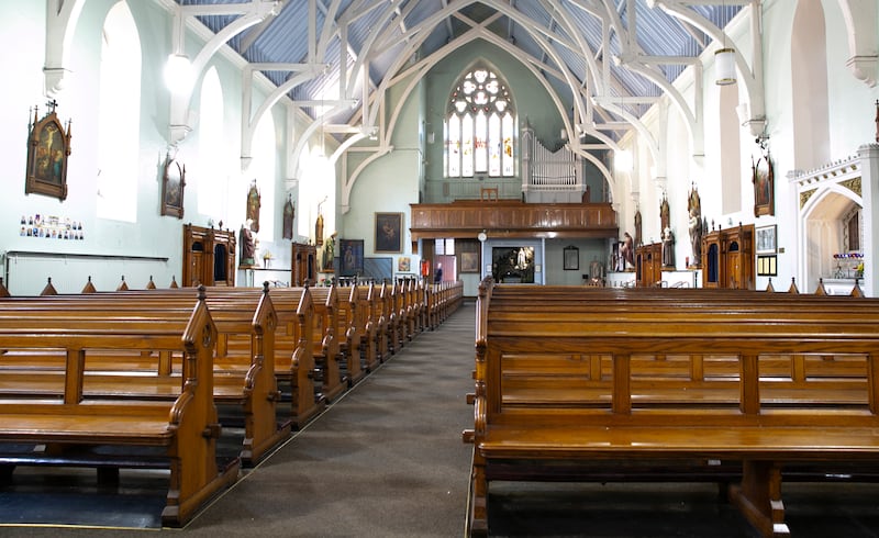 The Church of the Immaculate Heart of Mary on City Quay has been a place of worship for generations of local Dubliners. Photograph: Gareth Chaney/Collins