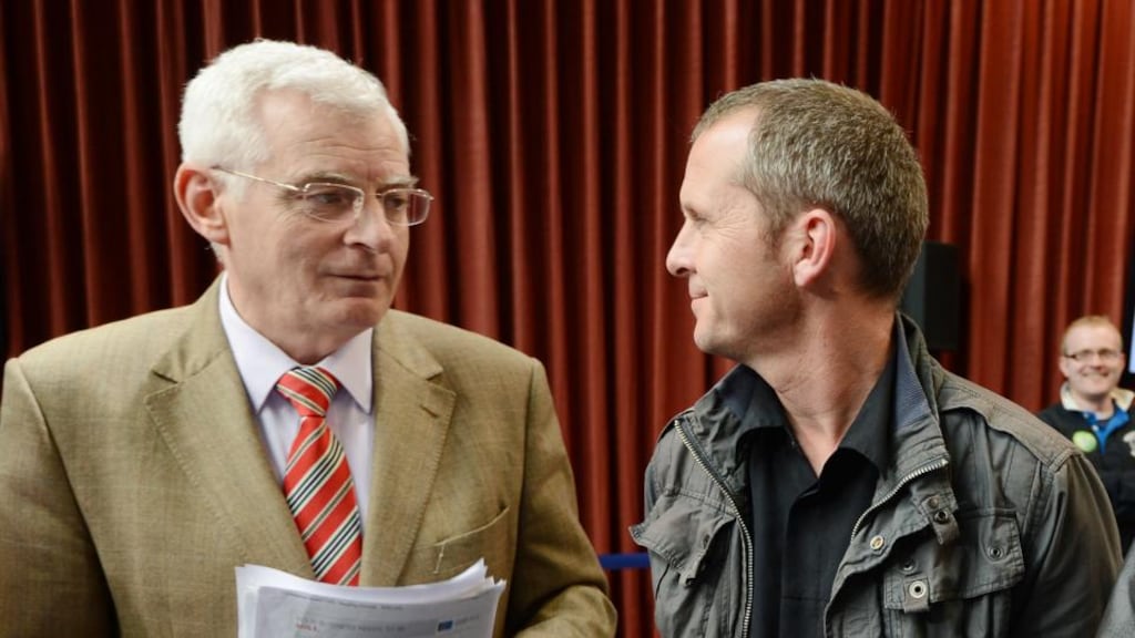Joe Higgins and Richard Boyd Barrett: challenged the quality of art and philosophy. Photograph: Alan Betson/The Irish Times
