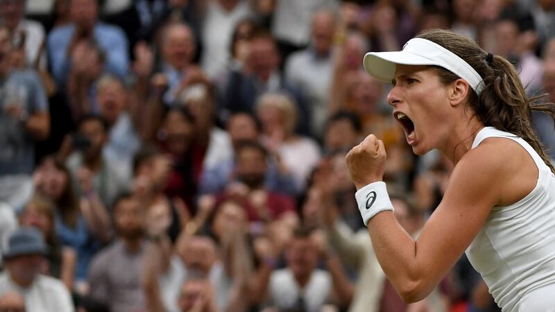 Johanna Konta: “It’s actually more now that I fully understand the weight of what Venus and her sister have given our sport.” Photograph: EPA