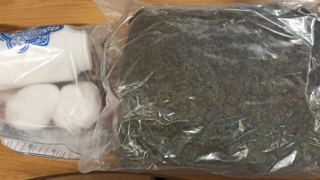 A portion of the drugs seizure. Photograph: Garda Press Office