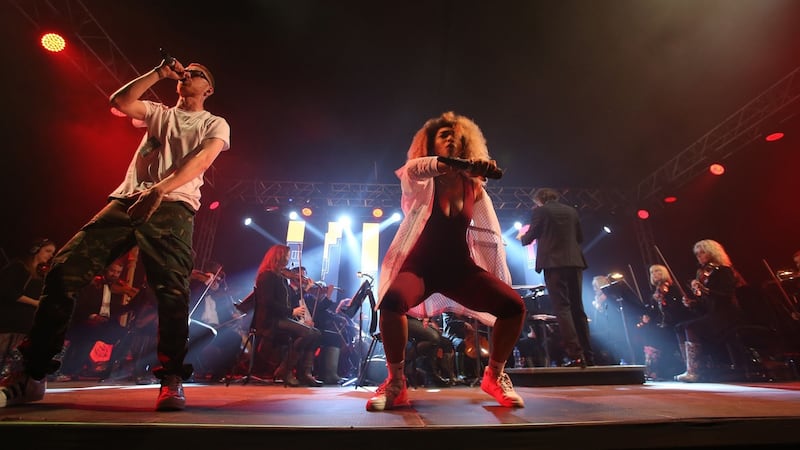 The Story of Hip Hop on Friday night was one of the most popular shows at Electric Picnic so far. Photograph: Niall Carson/PA Wire