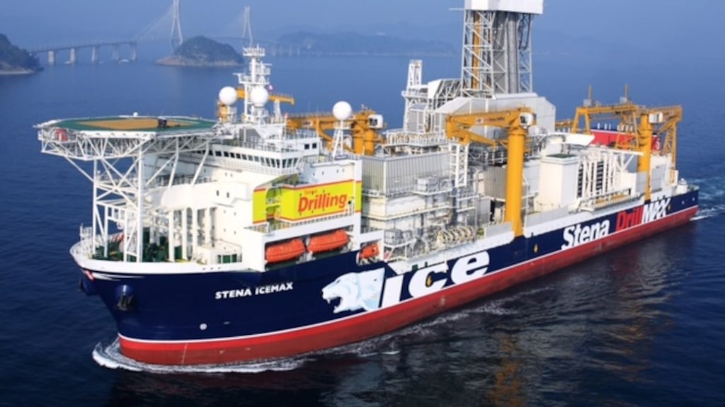 The Stena ‘IceMAX’ has been contracted by providence at a cost of $185,000 per day to drill the wells.