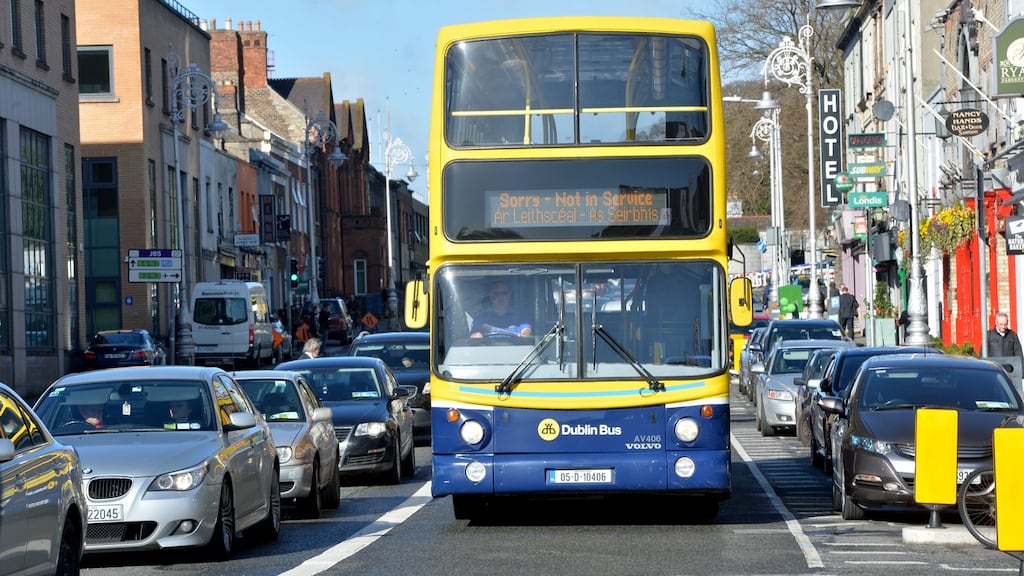 Dublin’s bus network must adapt to reflect the city’s growth. Photograph: Alan Betson