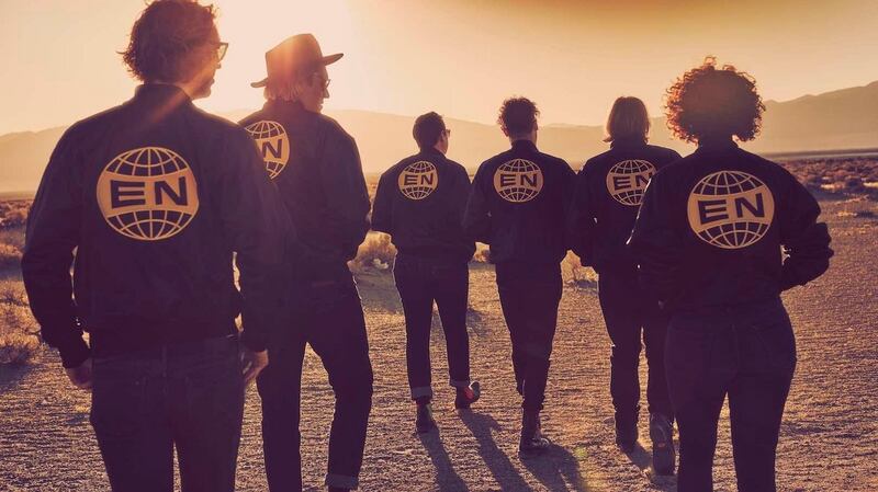 Arcade Fire: whipping up a storm at 3Arena Dublin. Photograph: Guy Aroch