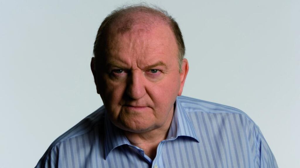 “When we examine the biggest stations in the land nationally, there are no female equivalents to George Hook (above), Ray D’Arcy, Ryan Tubridy and Sean Moncrieff.”