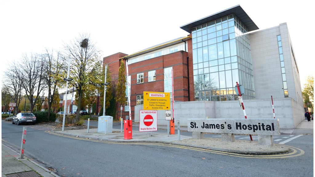 St James’s Hospital: Minister for Health Simon Harris welcomed the joint initiative between Trinity College Dublin and the hospital. Photograph: Bryan O’Brien