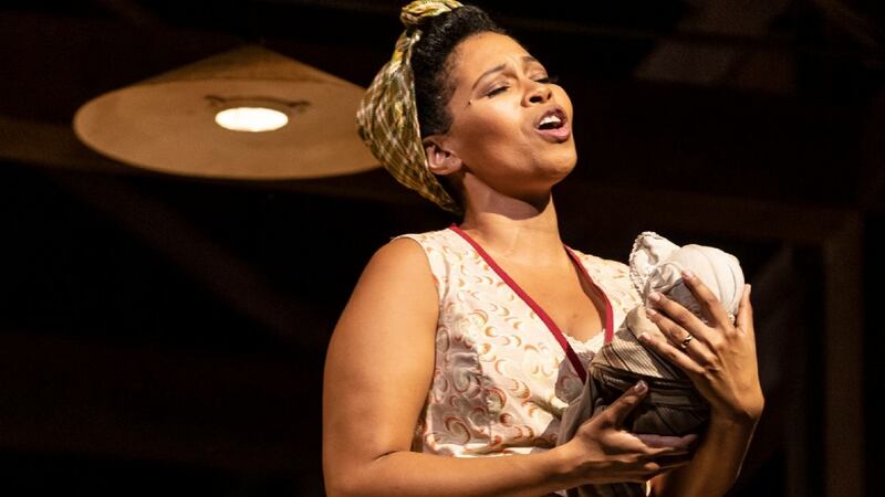 Golda Schultz (as Clara) performs Summertime at the Metropolitan Opera House at Lincoln Center, New York in September  2019. Photograph: Jack Vartoogian/Getty