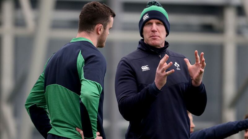 Paul O’Connell has joined the Irish coaching set up as a forwards coach. Photograph: Dan Sheridan/Inpho