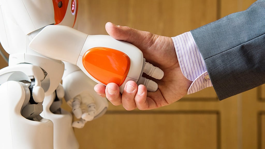 A Chinese artificial intelligence engineer has given up on the search for love and ‘married’ a robot he built himself. File photograph: Nic Delves-Broughton/PA Wire