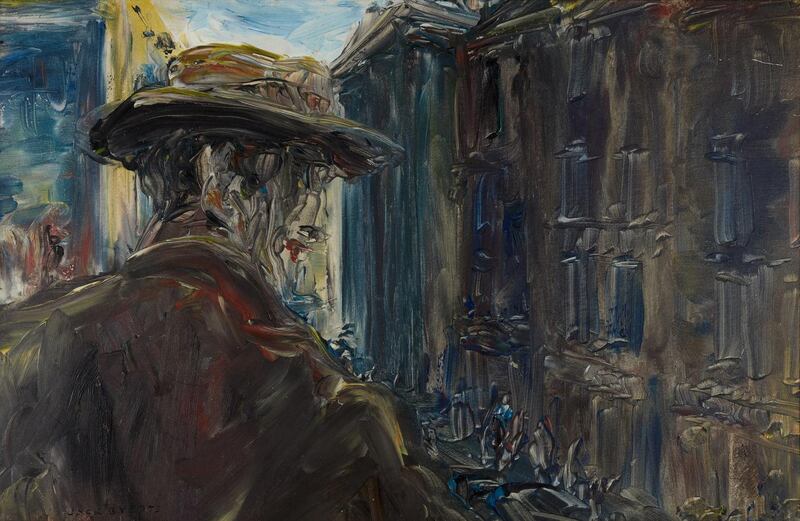 Jack B. Yeats, From the Tram Top, 1927, © Estate of Jack B. Yeats, DACS London / IVARO Dublin, 2019. Private Collection. Photograph: Denis Mortell